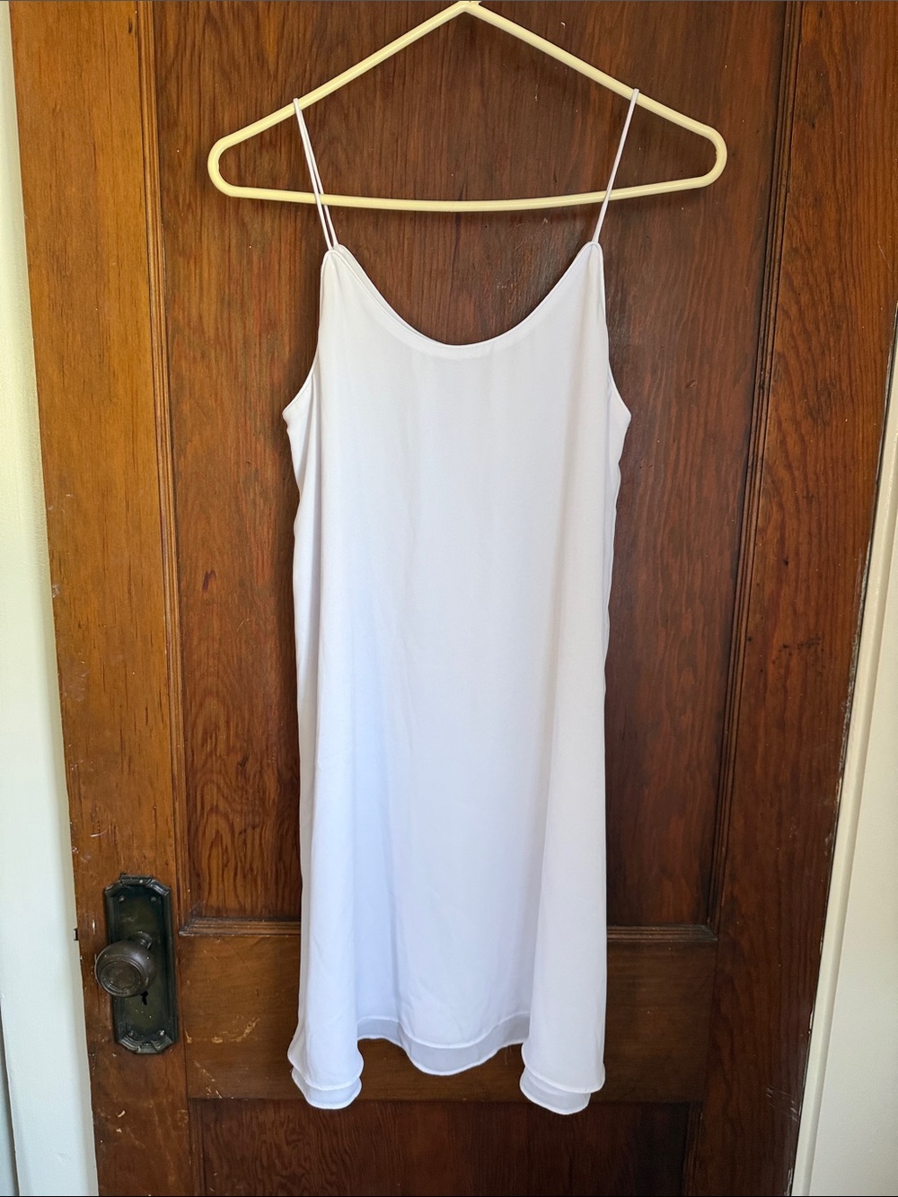 Alya Women's White Slip Dress - Size XS